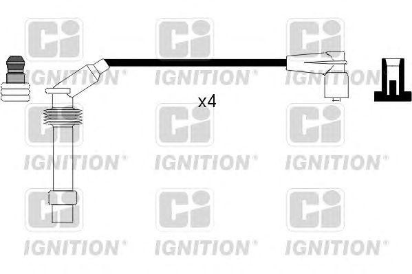 Ккомплект проводов зажигания XC934 QUINTON HAZELL