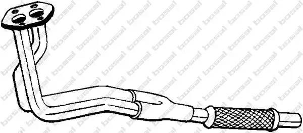 Выпускной трубопровод 832221 BOSAL