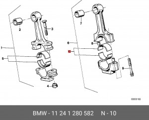 Деталь 11241280582 BMW