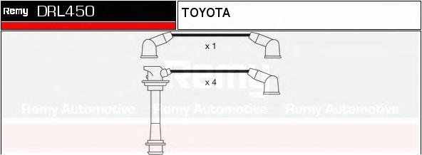 Ккомплект проводов зажигания DRL450 DELCO REMY