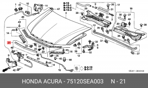 Деталь 75120SEA003 HONDA