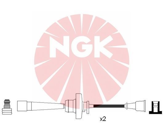 Ккомплект проводов зажигания 4104 NGK NTK