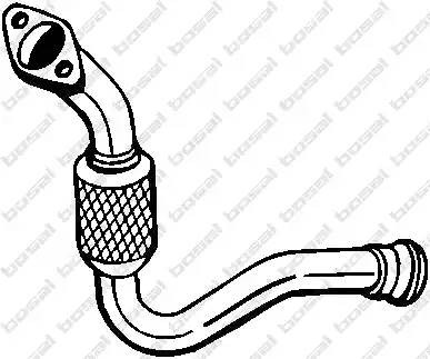 Выпускной трубопровод 713-253 BOSAL