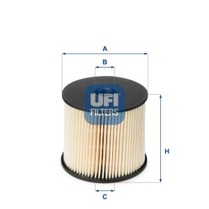 Топливный фильтр 26.003.00 UFI