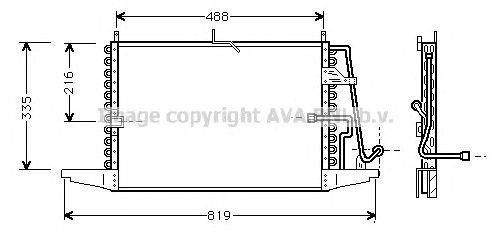 Конденсатор, кондиционер FD5239 AVA