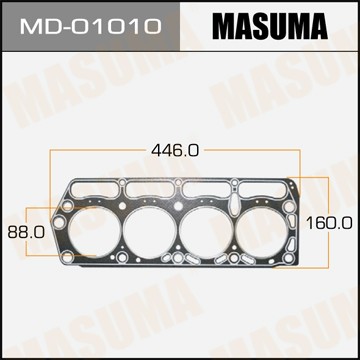 Прокладка ГБЦ MD01010 MASUMA