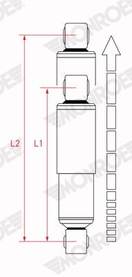 Амортизатор V2131 MONROE