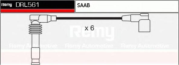 Ккомплект проводов зажигания DRL561 DELCO REMY