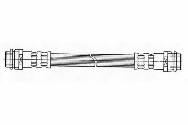 Тормозной шланг FHY2298 FERODO
