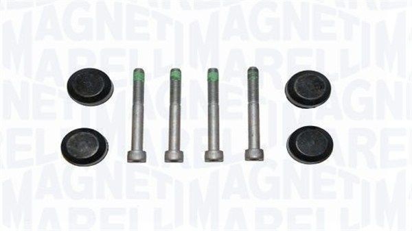 Комплект тормозных колодок, диско 430216170395 MAGNETI MARELLI