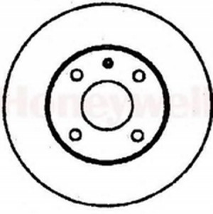 Тормозной диск 561709B BENDIX JURID