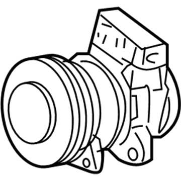 Компрессор, кондиционер 55116810AA CHRYSLER