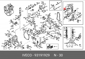 Болт 93191929 IVECO
