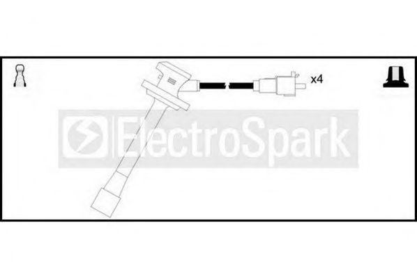 Ккомплект проводов зажигания OEK343 STANDARD