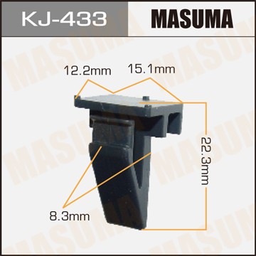 Клипса крепежная KJ433 MASUMA