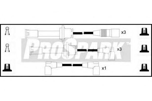 Ккомплект проводов зажигания OES752 STANDARD