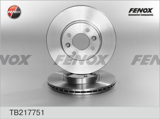 Диск тормозной TB217751 FENOX