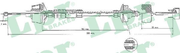 Приводной вал DS39033 LPR