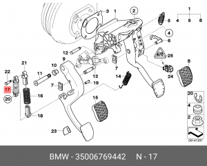 Деталь 35 00 6 769 442 BMW