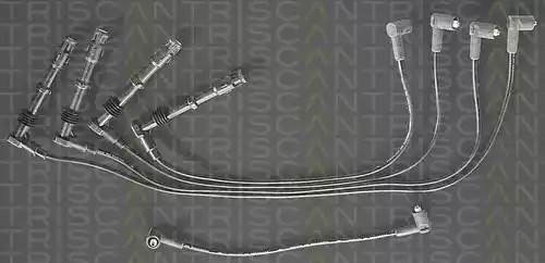 Ккомплект проводов зажигания 88604155 TRISCAN