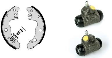 Комплект тормозных колодок H 68 014 BREMBO