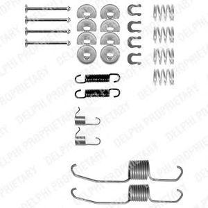 Комплектующие, тормозная колодка LY1106 DELPHI