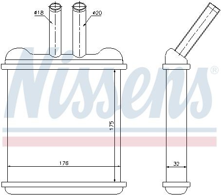 Интеркулер 96957 NISSENS