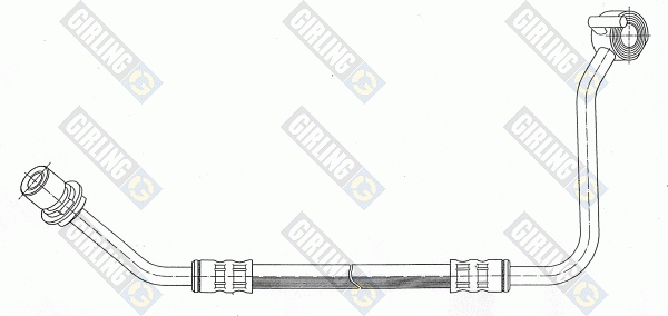 Тормозной шланг 9004231 GIRLING