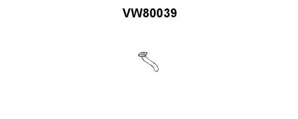 Выпускной трубопровод VW80039 VENEPORTE