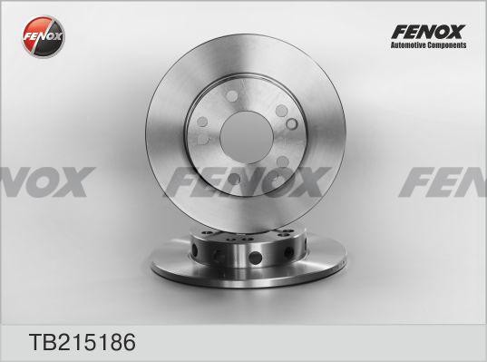 Диск тормозной TB215186 FENOX