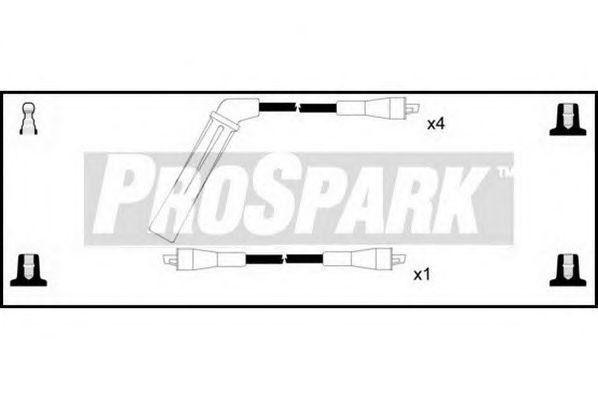 Ккомплект проводов зажигания OES625 STANDARD
