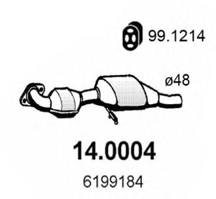 Катализатор 140004 ASSO