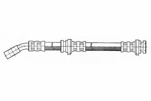 Тормозной шланг FHY2430 FERODO