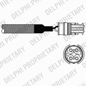 Лямбда-зонд ES10983-12B1 DELPHI