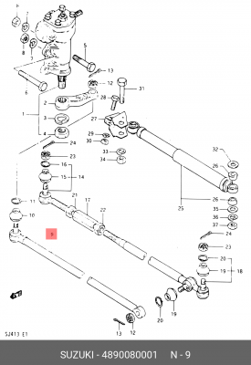 Деталь 48900-80001 SUZUKI