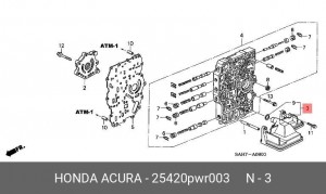 Фильтр масляный АКПП 25420PWR003 HONDA