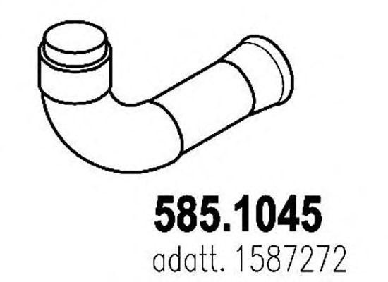 Выпускной трубопровод 5851045 ASSO