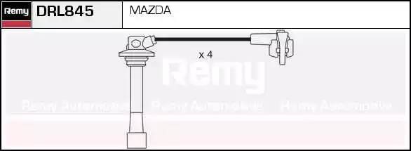 Ккомплект проводов зажигания DRL845 DELCO REMY