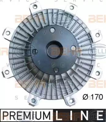 Сцепление, вентилятор радиатора 8MV 376 734-251 HELLA