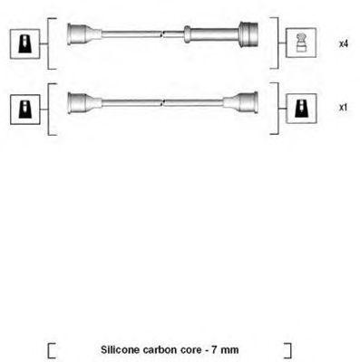 Ккомплект проводов зажигания 941335100913 MAGNETI MARELLI