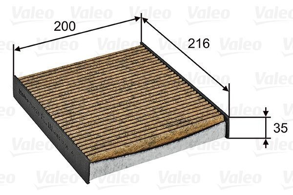 Фонарь указателя поворота 029387 VALEO PHC