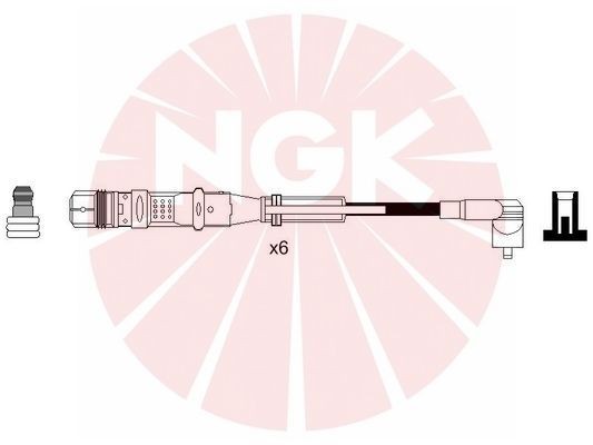 Ккомплект проводов зажигания 7358 NGK NTK