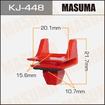 Клипса крепежная KJ448 MASUMA