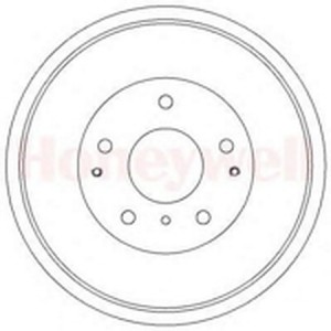 Тормозной барабан 329309B BENDIX JURID