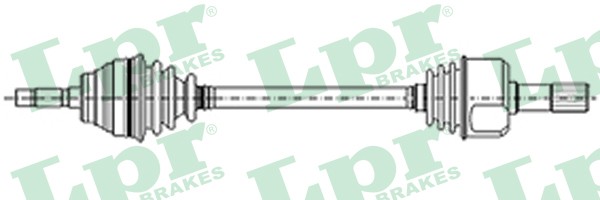 Приводной вал DS38069 LPR