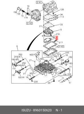Фильтр масляный АКПП 8-96015-062-0 ISUZU