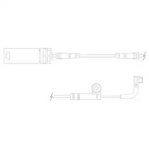Датчик износа тормозных колодок LZ0170 DELPHI