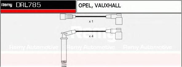 Ккомплект проводов зажигания DRL785 DELCO REMY