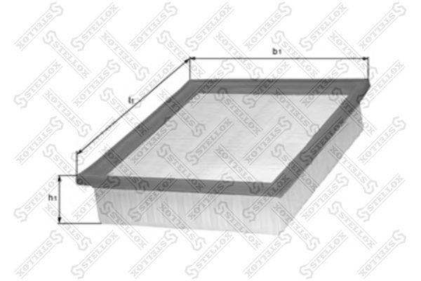 Фильтр воздушный 71-01030-SX STELLOX