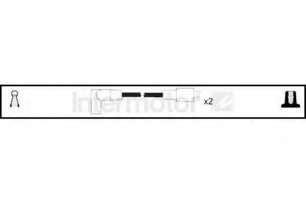 Ккомплект проводов зажигания 76013 STANDARD